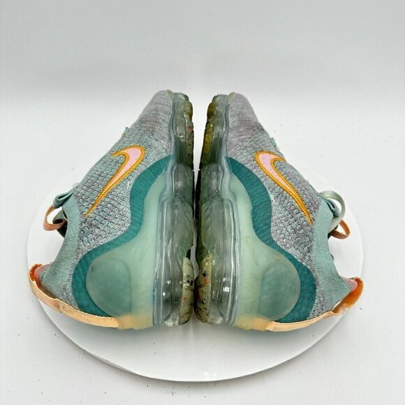 Nike Air VaporMax Flyknit Men Size 7 DH4088-300 Blue Light Dew Training Shoes - Picture 8 of 13